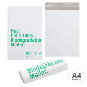 EKO plastová obálka poštová A5 (60 µm) 20 x 26 cm balenie 100 ks