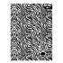 Doska s gumičkou Happy Color 24 x 31 cm (A4) kartón - Black&White zebra