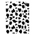 Doska s gumičkou Happy Color 24 x 31 cm (A4) kartón - Black&White kravička