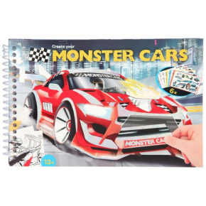 Kreatívny zošit Monster Cars