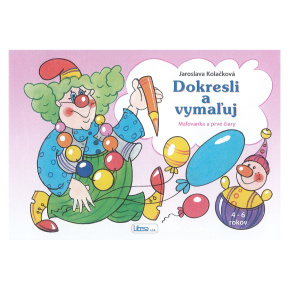 Omaľovanka A5 Litera - Dokresli a Vymaľuj Omaľovanka A5 Litera - Dokresli a Vymaľuj