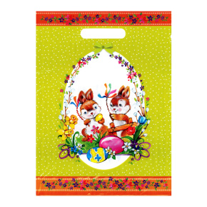 Taška s výsekom, veľkonočná 27 x 36 cm/1 ks