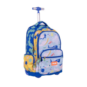 Školský batoh na kolieskach MILAN (25 L) séria Blue Odyssey
