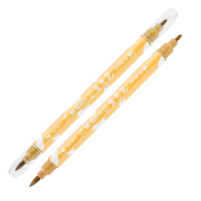 Popisovač M&G Miffy Marker 1 mm obojstranný, zlatý