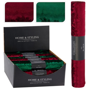 Organza látková 28x150 cm - lesklý zamat (mix 2 farieb) Organza látková 28x150 cm - lesklý zamat (mix 2 farieb)