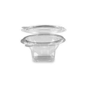 Miska okrúhla priehľadná s viečkom 250 ml (PET) /50 ks/