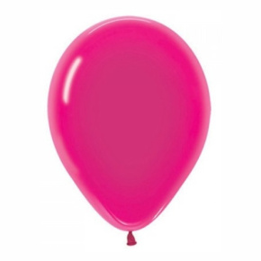 Balón Solid 25 cm - tmavo ružový /100ks/ Balón Solid 25 cm - tmavo ružový /100ks/