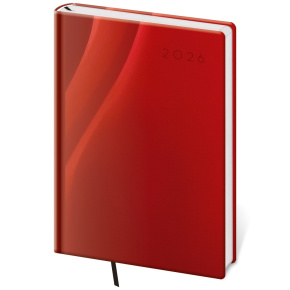 Diár 2026 týždenný A5 Vario - 3 RED DESIGN