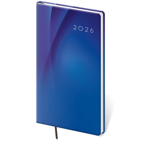 Diár 2026 týždenný vreckový Vario - 2 BLUE DESIGN