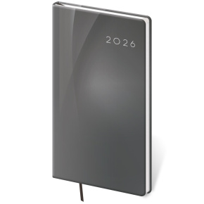 Diár 2026 týždenný vreckový Vario - 4 GREY DESIGN