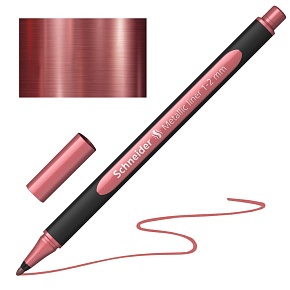 Popisovač Schneider Paint-It 020 Metallic hrot 1-2mm - metalická červená vintage Popisovač Schneider Paint-It 020 Metallic hrot 1-2mm - metalická červená vintage