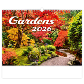 Nástenný kalendár 2026 Gardens