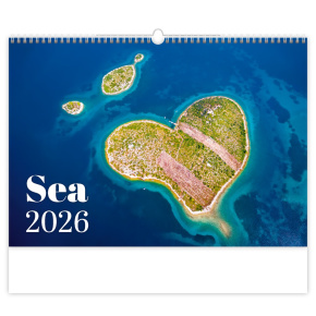 Nástenný kalendár 2026 Sea
