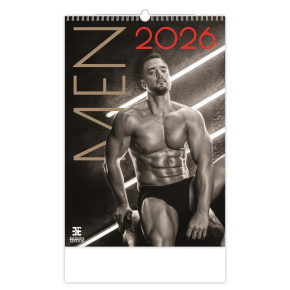 Nástenný kalendár 2026 - Exclusive Men