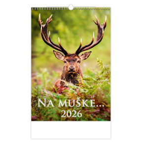 Nástenný kalendár 2026 Na muške…