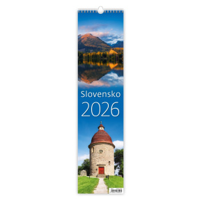 Nástenný kalendár 2026 Slovensko – viazanka