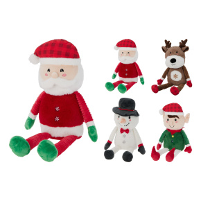 Plyšová postava vianočná 65 cm, mix /1ks Plyšová postava vianočná 65 cm, mix /1ks