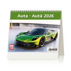 Stolový kalendár 2026 MiniMax Auta/Autá