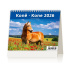 Stolový kalendár 2026 MiniMax Koně/Kone