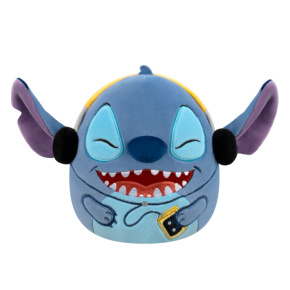 SQUISHMALLOWS Disney Stitch so sluchátkami, 25 cm