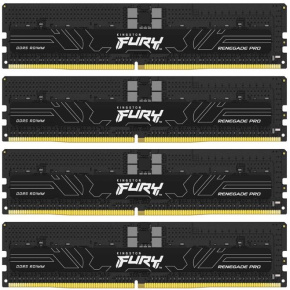 KINGSTON DIMM DDR5 128GB (Kit of 4) 5600MT/s CL36 FURY Renegade Pro ECC Reg PnP