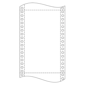 Tabelačný papier 23 x 12" (1+3) NCR BP