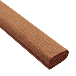 Krepový papier JUNIOR 200x50 cm - svetlo hnedý 27