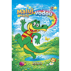 Omaľovánka A4 Maľuj vodou - ZOO Omaľovánka A4 Maľuj vodou - ZOO
