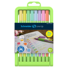 Liner Schneider Line-Up 0,4 pastel - sada 8 ks