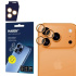 3mk HARDY Lens Protection Pro pro Apple iPhone 17 Pro /17 Pro Max Orange