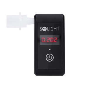 Solight alkohol tester mini, Fuel Cell, 0,0 - 5,0‰ BAC,citlivost 0,08‰ Solight alkohol tester mini, Fuel Cell, 0,0 - 5,0‰ BAC,citlivost 0,08‰