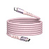 VERBATIM Kabel USB-C Sync & Charge, 60W, Magnetický, 120cm, růžová