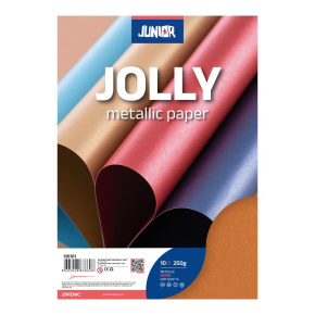Dekoračný papier A4 Metalic medený 250 g, sada 10 ks