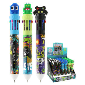 Pero guľôčkové 10-farebné JUNIOR Level Unlocked 10 (mix /cena 1ks) Pero guľôčkové 10-farebné JUNIOR Level Unlocked 10 (mix /cena 1ks)