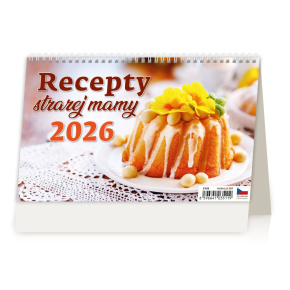 Stolový kalendár 2026 Recepty starej mamy
