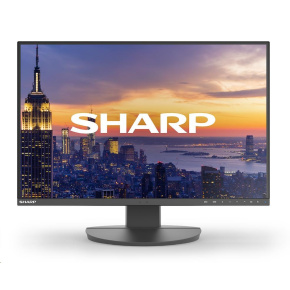 SHARP MT 24" MultiSync EA242W-BK, IPS TFT, 1920x1200, 300nit, 1000:1, 6ms, DP, DVI-D, HDMI, USB, Repro, Černý SHARP MT 24" MultiSync EA242W-BK, IPS TFT, 1920x1200, 300nit, 1000:1, 6ms, DP, DVI-D, HDMI, USB, Repro, Černý