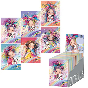 Trhací zápisník 9x12 cm - Rainbow Ella (mix /cena 1ks) Trhací zápisník 9x12 cm - Rainbow Ella (mix /cena 1ks)