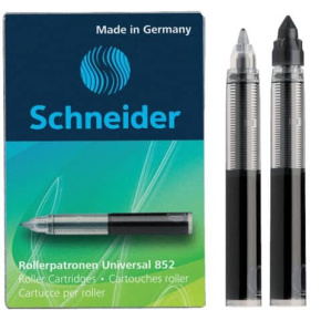 Bombičky do rollerov Schneider 852/5ks - čierna náplň