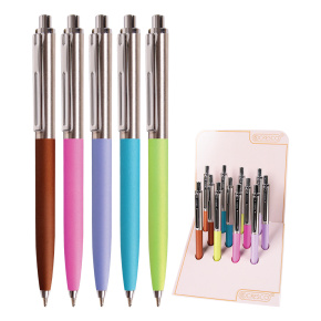 Pero guľôčkové REPORTER PASTEL (mix /cena 1ks) modrá náplň