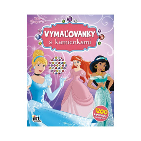 Vymaľovanky s kamienkami JM - Princezná A4