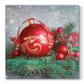 Obrúsky PAW L 33X33 cm Bauble on Twig Obrúsky PAW L 33X33 cm Bauble on Twig