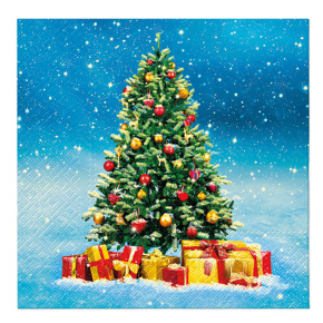 Obrúsky PAW L 33x33cm Christmas Tree Gifts Obrúsky PAW L 33x33cm Christmas Tree Gifts
