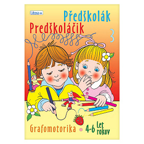 Omaľovanka náučná A4 Litera - Predškoláčik 3