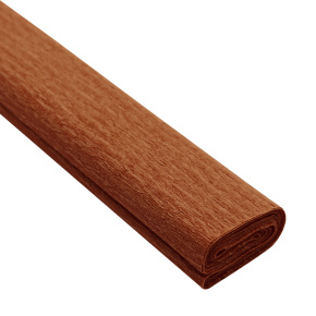 Krepový papier JUNIOR 200x50 cm - hnedý 28