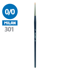 Štetec guľatý MILAN č. 0 /0 - 301
