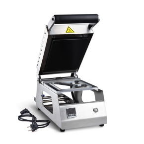 Zatavovací stroj (nerezový) pre PP misy a misky