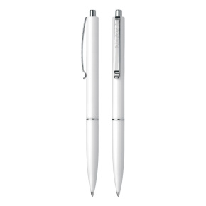 Pero guľôčkové Schneider K15 biele na potlač - modrá náplň