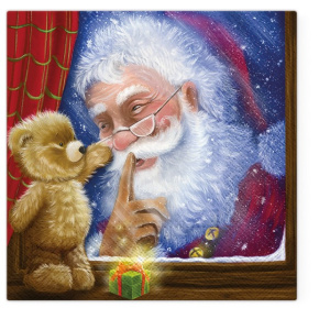 Obrúsky TaT 33x33cm Surprise from Santa Obrúsky TaT 33x33cm Surprise from Santa