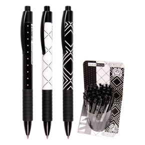 Pero guľôčkové Black and White (mix /cena 1ks) modrá náplň Pero guľôčkové Black and White (mix /cena 1ks) modrá náplň