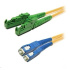 Duplexní patch kabel SM 9/125, OS2, E2000(APC)-SC(PC), LS0H, 10m